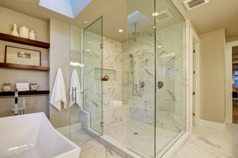 Luxury Shower with Multiple Jets
